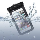 Waterproof Case with Armband JETech Universal Waterproof Case Bag Pouch for iPhone 6s654 Samsung Gaxaly Note 5432 S6 Edge S6 S5 S4 HTC and other upto 6 Inch Smartphones