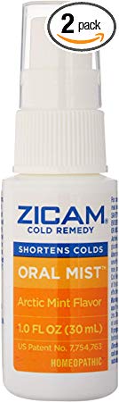 Zicam Cld Plus Oral Mist Size 1.0 Fl oz (Pack of 2)
