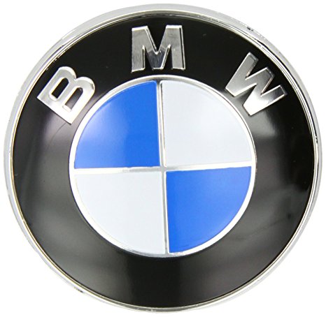 BMW Genuine Bonnet Hood Front Roundel Emblem Badge 82mm (51 14 8 132 375)