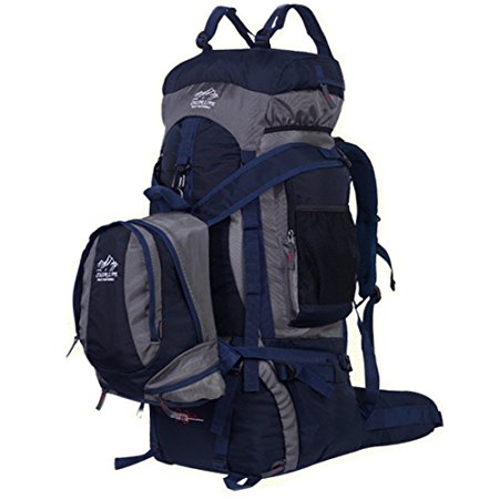 IFLYING Backpack Camping Extra Large 80L Backpack with 10l Small Backpack for Climbing Camping Hiking Travel and Mountaineering