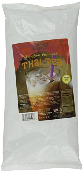 MOCAFE Thai Tea Drink Mix, 3-Pound Bag