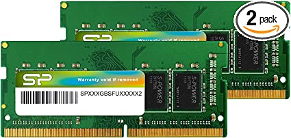 Silicon Power DDR4 16GB (8GBx2) 3200MHz (PC4-25600) CL22 SODIMM 260-Pin 1.2V Gaming Laptop RAM Notebook Computer Memory SU016GBSFU320B22AC