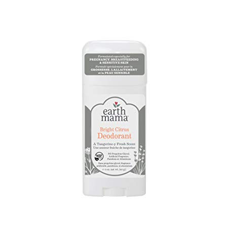 Earth Mama Bright Citrus Deodorant, 85 Grams