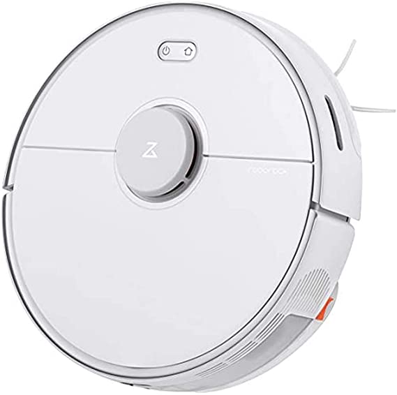 Xiaomi Roborock S5 Max robot vacuum Bagless White 0.46 L Roborock S5 Max, Bagless, White, Round, 0.46 L, Carpet,Hard floor, Accelerometer,Infrared sensor,Laser