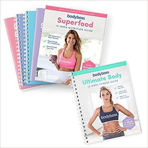 BodyBoss Fitness & Nutrition Bundle. Includes BodyBoss Ultimate Body Fitness Guide and Superfood 12-Week Nutrition Guide