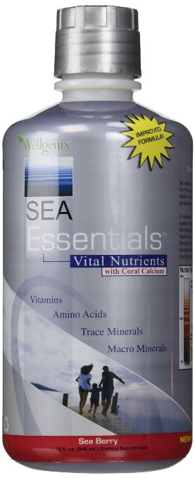 Sea Essentials Vital Nutrients with Coral Calcium Sea Berry 32 Ounces