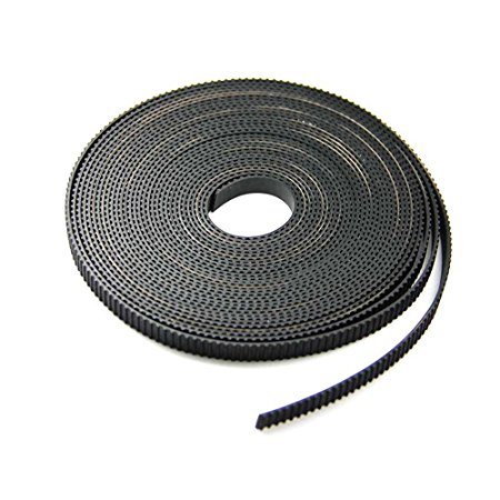 HICTOP 5 Meters GT2 2mm pitch 6mm wide Timing Belt for 3D printer CNC