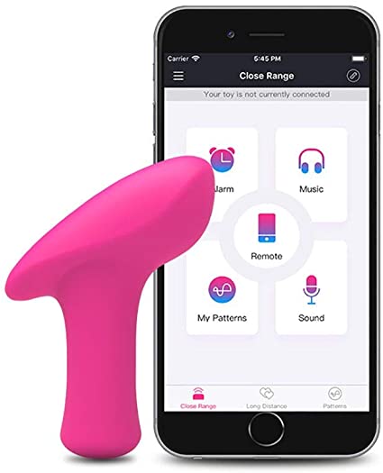 LOVENSE Ambi Bullet Vibrator, Super Small and Discreet Powerful Stimulator with Long Distance Bluetooth Wireless Control, Hammer Shape to Pinpoint Stimulation, Custom Vibration Patterns and App Control