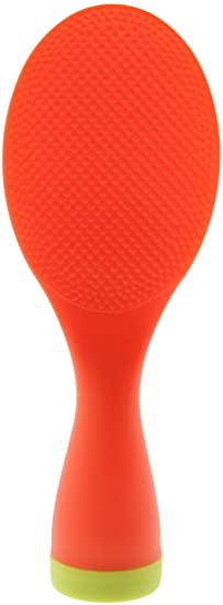 Kotobuki Swing Shamoji Serving Rice Paddle, Red