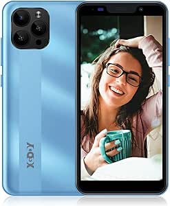 Android Phone S21, SIM Free Unlocked Mobile Phone with 5.5'' Display Android 9 Quad Core 2500mAh battery, 3G Dual SIM, 1GB 16GB 64GB Expandable, 5MP Cameras Face ID GPS UK Verizon(Blue)