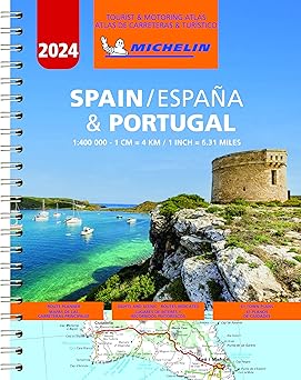 Michelin Spain & Portugal Road Atlas 2024 (Atlas (Michelin))