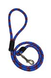 Extremely Durable Dog Rope Leash Premium Quality Mountain Climbing Dog Rope Lead Strong Sturdy and Comfortable Leash Supports the Strongest Pulling Large and Medium Sized Dogs 3 or 6 feet - Colors Black Red Blue Grey Purple by Downtown Pet Supply
