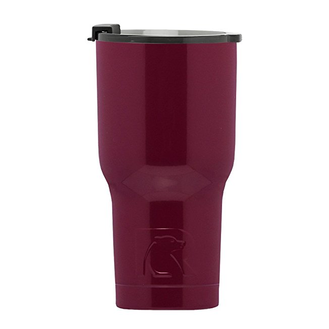 RTIC 104 Double Wall Vacuum Insulated Tumbler, 20 oz, Maroon