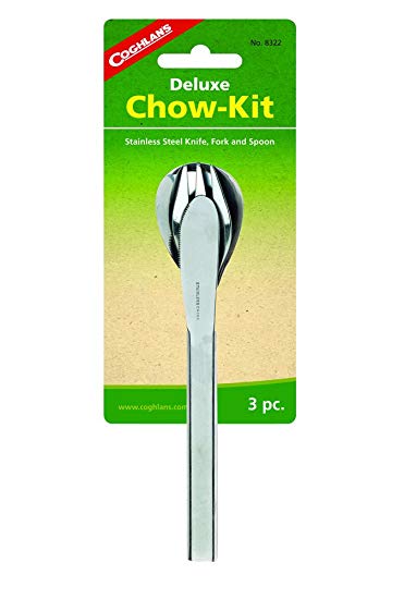 Coghlan's Deluxe Chow Kit: Knife, Fork and Spoon Set