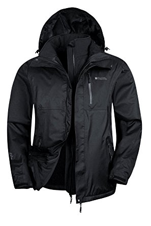 Mountain Warehouse Bracken Extreme 3 in 1 Men’s Waterproof Jacket