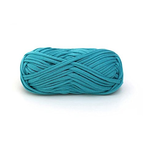 Maypluss Sewing Knitting Crochet Tshirt Yarn 3 Pack-35 Yard (Blue)