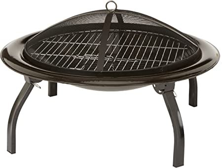 26-Inch Portable Folding Fire Pit