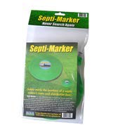 Septic-Marker by Septic Drainer - Clearly Mark Your Septic System Safely - Single Marker