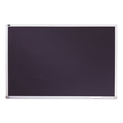 Quartet Chalkboard, Porcelain, Magnetic, 3 x 4 Feet, Aluminum Frame (PCA304B)