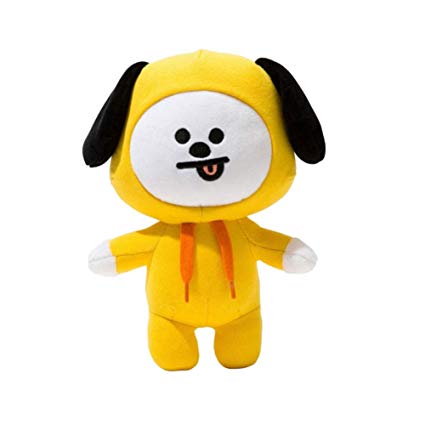 FANMURAN 30CM Kpop BTS Plush Toy BT21 Rabbit Dog Standing Doll Gift CHIMMY