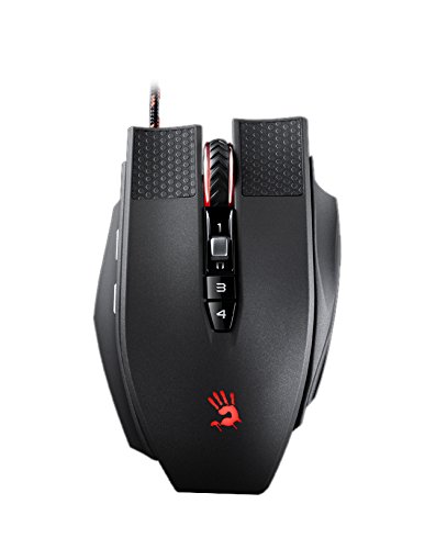 Gaming Mouse Bloody TL90 Infrared-Micro Laser Gaming Mouse Advanced weapon tuning and macro setting 8200CPI Infrared-Micro Switch Light Strike Gamers Choice Gaming Mouse