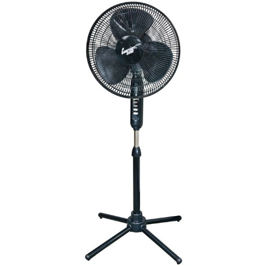 Comfort Zone CZST161BTEBK Pedestal Fan