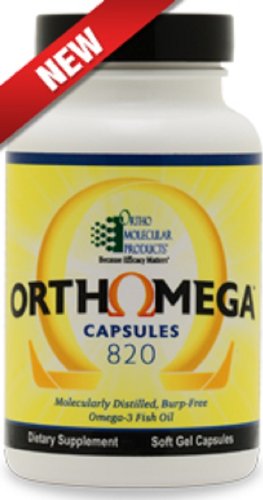 Orthomega 820 Capsules - New Formulation - 60 Softgel Capsules