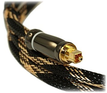 12ft Premium Toslink Digital Optical Audio Cable (S/PDIF)
