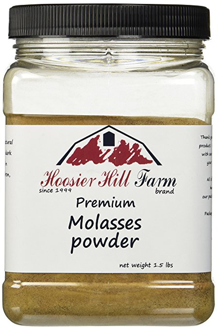 Hoosier Hill Farm Blackstrap Molasses Powder, 1.5 lb.