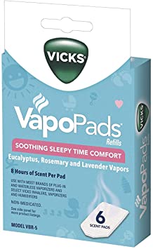 Vicks Pediatric VapoPads Refill Pads 6 ea (Pack of 3)