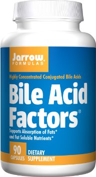 Jarrow Formulas Bile Acid Factors Supports Absorption of Fats 90 Caps