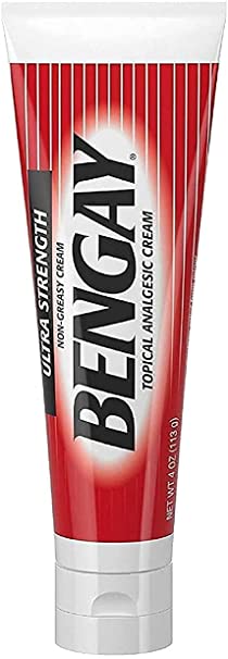 Bengay Ultra Strength Relief Cream, Topical Analgesic for Arthritis, Muscle, Knee, Joint and Back 113 gm