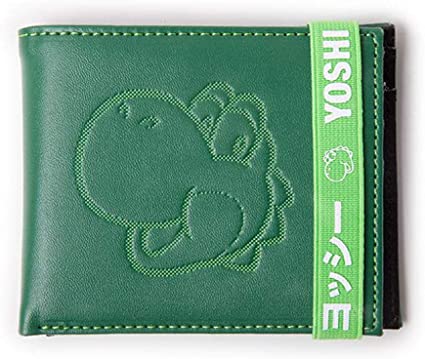 Difuzed Nintendo Wallet Super Mario Yoshi Bifold Portafogli