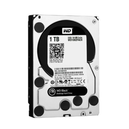 Western Digital Caviar Black 1 TB SATA III 7200 RPM 64 MB Cache Internal Desktop 35 Hard Drive WD1002FAEX  Old Model