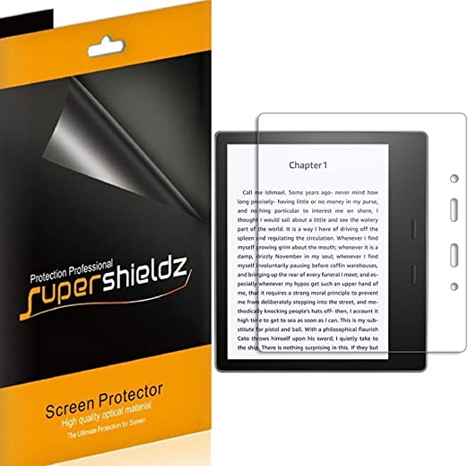 (3 Pack) Supershieldz Anti Glare and Anti Fingerprint (Matte) Screen Protector for Kindle Oasis (10th and 9th Generation, 2019 and 2017 Release)