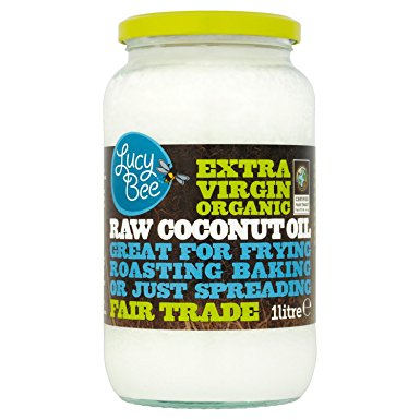 Lucy Bee Extra Virgin Fair Trade Organic Raw Coconut Oil 1 Litre