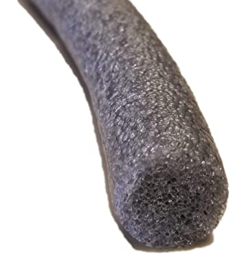 Sashco Pre-Caulking Filler Rope Backer Rod Roll, 100' Length x 1/4" Width, Gray