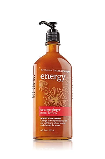 Bath and Body Works Aromatherapy Body Lotion Energy - Orange Ginger - 6.5 fl oz / 192 mL