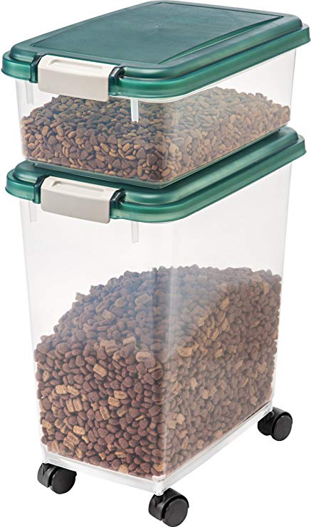 IRIS Airtight Pet Food Storage Container Combo