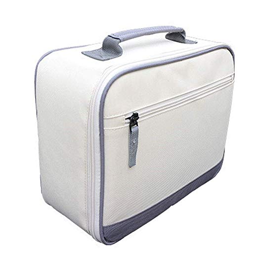 KT-CASE Portable Handbag for Canon SELPHY CP1300 /CP1200 Compact Photo Printer Bag Carrying Case Storage Cover (White)
