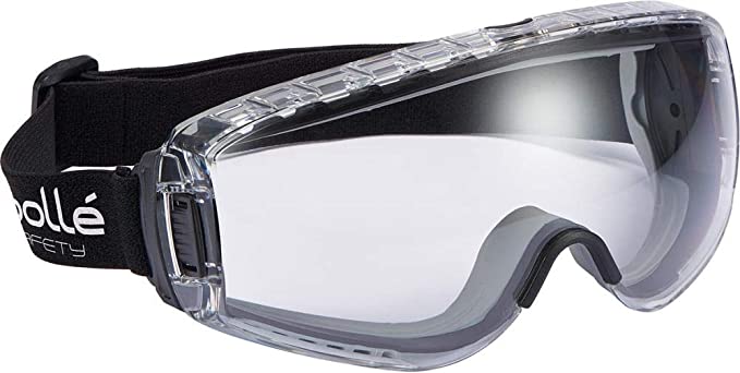 Bolle PILOPSI Pilot Safety Goggles - Clear