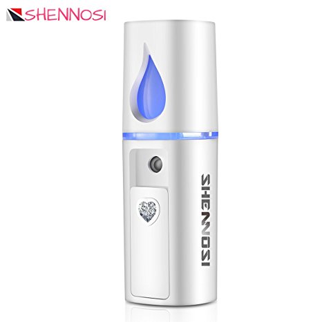 SHENNOSI Nano Facial Spray Handy Eyelash Extensions Cool Mist Facial Steamer Moisturizing & Beauty Skin Care