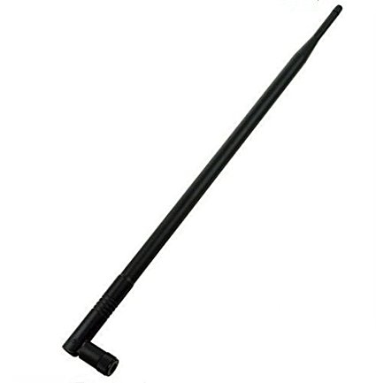 Jyacam 2.4GHz Wireless Range 9dbi WIFI Booster SMA Antenna Gain Expander for Foscam IP Camera - Black