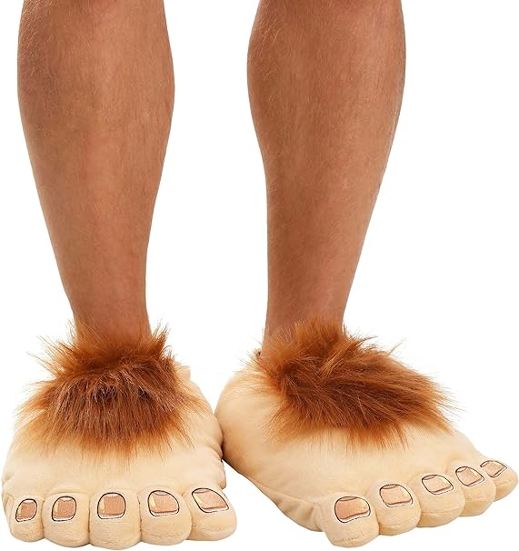 Adult Hobbit Costume Feet Slippers