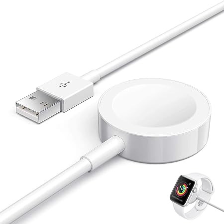 1.5 M - Apple Watch Fast Charger,MFi Certified-Apple Watch Magnetic Charging Cable(2024 New)Fast Magnetic Wireless Charging Cable Cord Portable Compatible with Apple Watch Series 9 8 7 6 SE 5 4 3 2 1