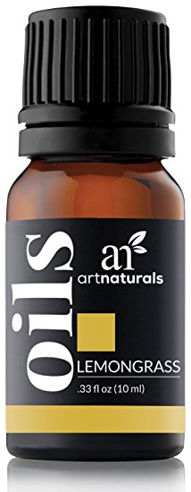 ArtNaturals 100% Pure Lemongrass Essential Oil - (.33 Fl Oz / 10ml)