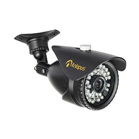 Anlapus CCTV Camera 1/3" 900TVL 960H 36 IR LEDs With IR Cut 100FT/30M Night Vision Outdoor Weatherproof Waterproof Security Surveillance System, Vandalproof Case Design(C18)