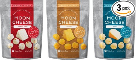 Moon Cheese, 2 Oz. Pack of Three (Assortment)
