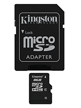 Kingston 8GB Micro SD HC - Class 4