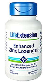 Enhanced Zinc Lozenges 30 vegetarian lozenges-PACK-3